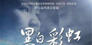 关注自闭症患者《黑白彩虹》