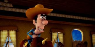 动画喜剧短片 《牛仔骑机械牛》