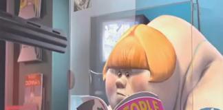 法国黑色幽默动画短片 《盲点》