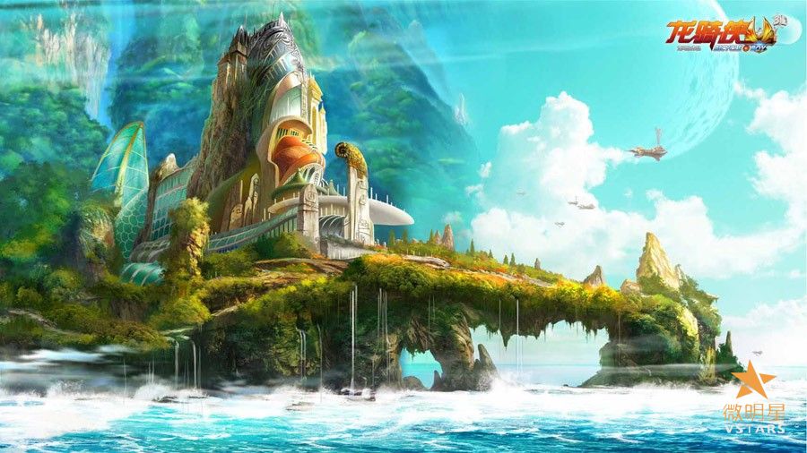 龙骑侠3D 场景图