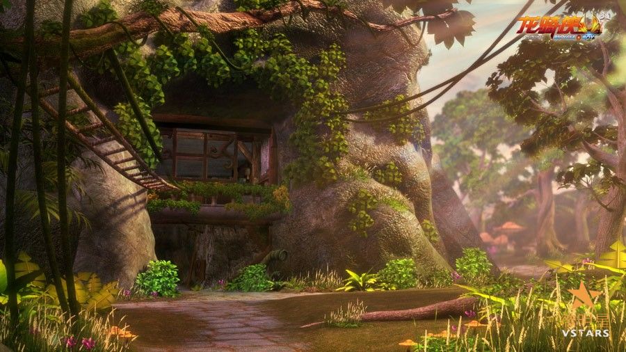 龙骑侠3D 场景图