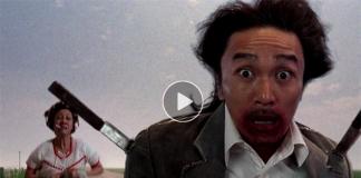 《功夫》3D曝光酷炫裸眼3D预告片 斧头、拖鞋轮番飞出屏幕