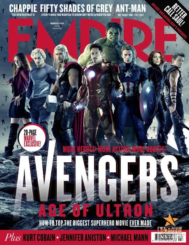 复仇者联盟2 帝国杂志