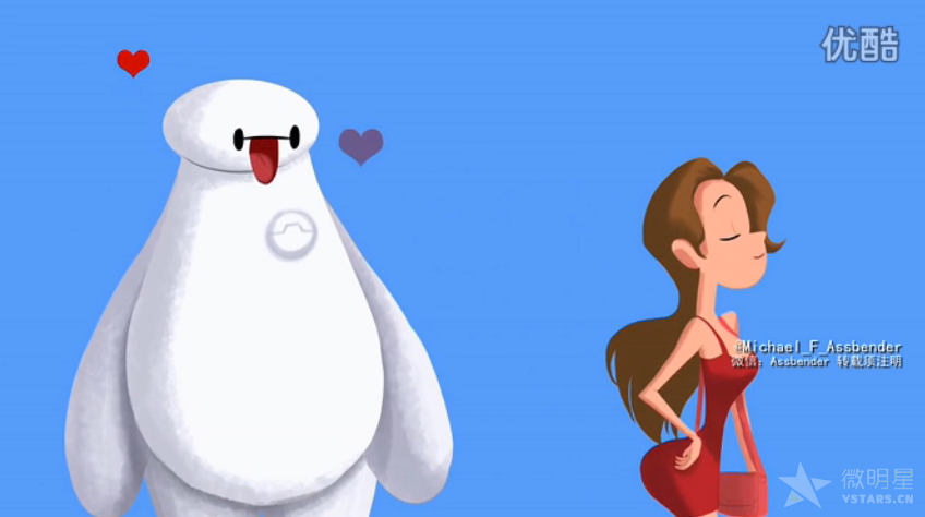 Baymax大白 超能陆战队 假如大白不是大白 恶搞动画短片