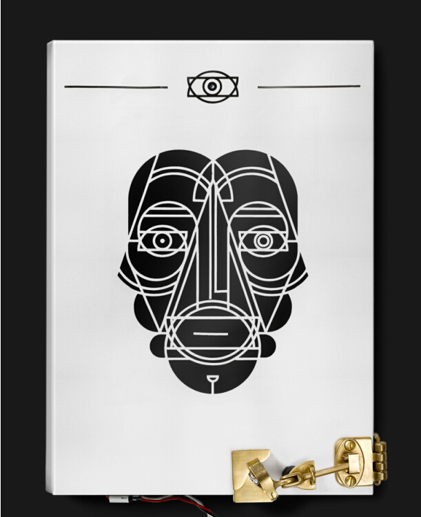 创意制作,看书刷脸,看脸的世界,荷兰艺术家创意