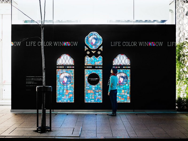 资生堂广告,教堂创意,浪漫惊喜,LED创意