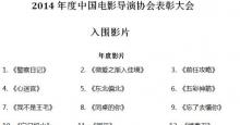 电影导演协会2014年度表彰大会入围名单引争议