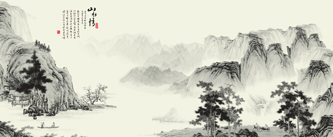 山水情 水墨动画 电影